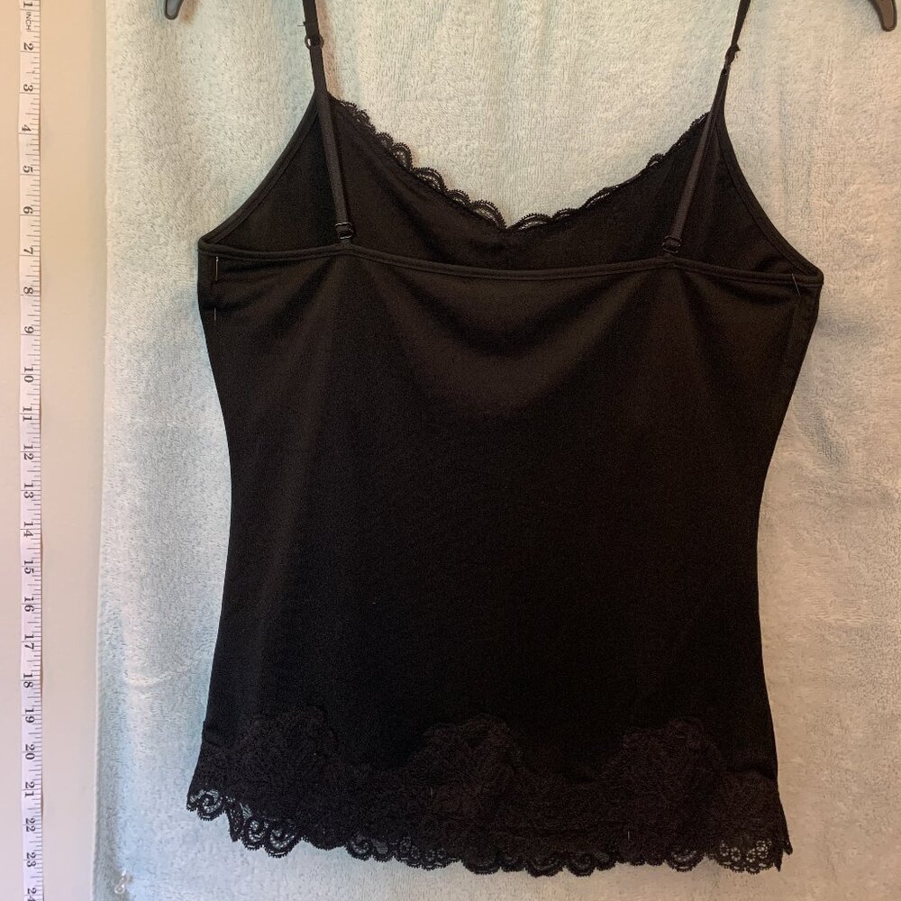 THE LIMITED black satin with lace cami, size small (S) - Picture 4 of 6